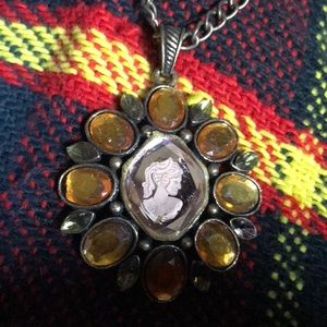 Cameo necklace